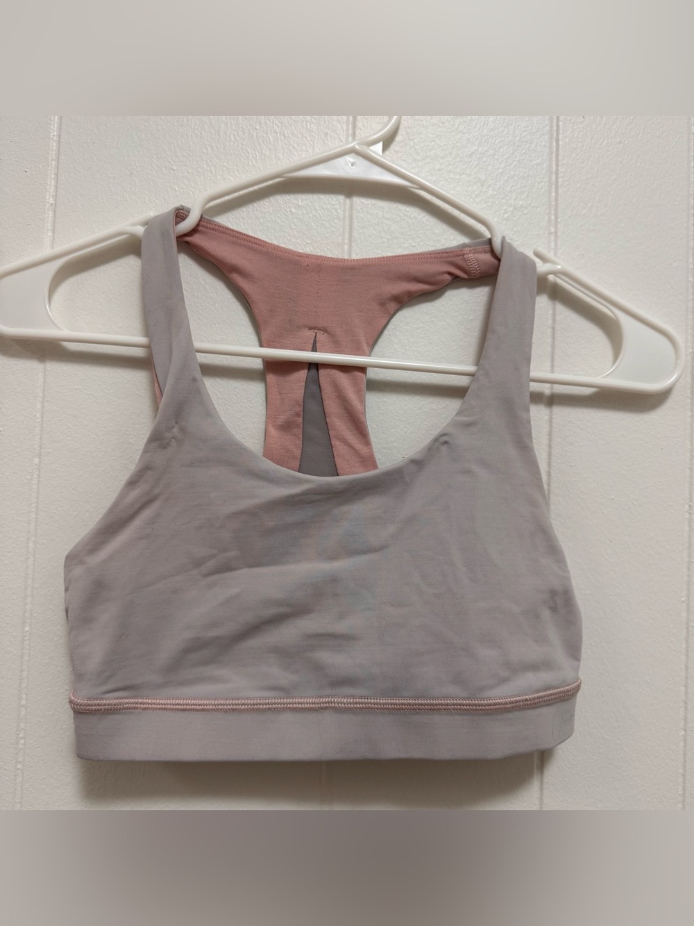 LULULEMON TAUPE INVIGORATE SPORTS BRA 4